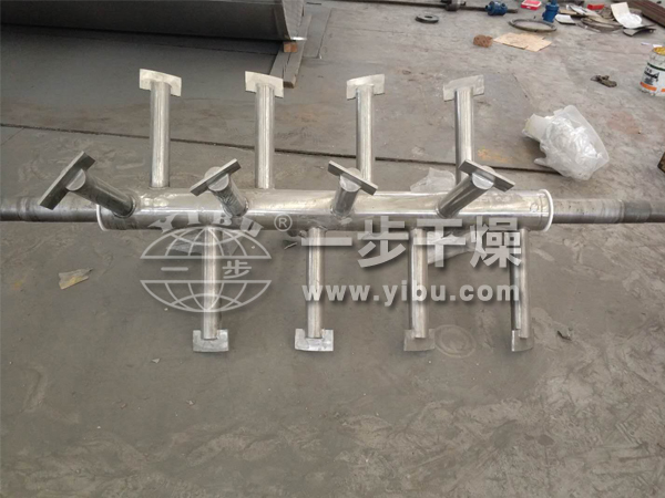 QJ系列空心桨叶干燥机制作现场