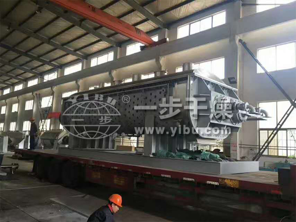 QJ系列空心桨叶干燥机制作现场