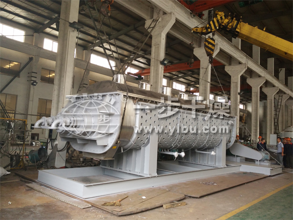 QJ系列空心桨叶干燥机制作现场