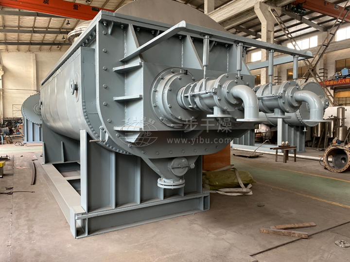 QJ系列空心桨叶干燥机制作现场