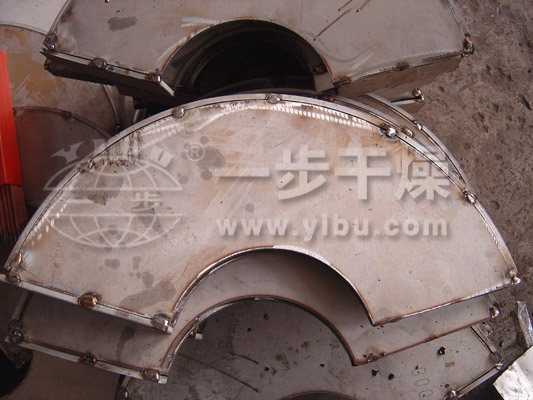 QJ系列空心桨叶干燥机制作现场